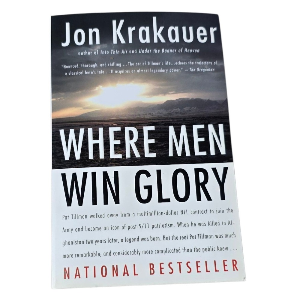 Where Men Win Glory by Jon Krakauer Anchor Books Biography